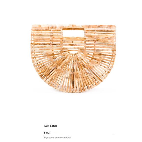 Cult Gaia Small Marbled Ark bag - Picture 7 of 13